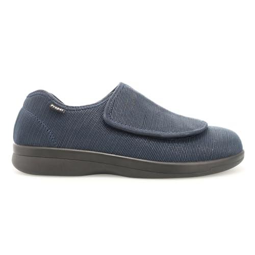 【並行輸入品】プロペット メンズ クッシュ N フットスリッパ, ネイビー, 9 XX Wide Propet Mens Cush 'N Fooの画像