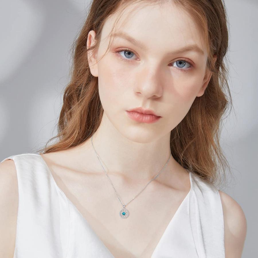 並行輸入品】BETHZA コンパスネックレス 925スターリングシルバー 本物