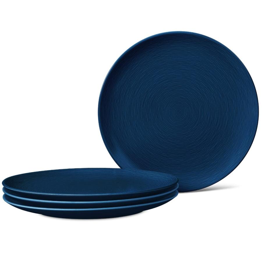 並行輸入品】Noritake NoN Swirl Dinner Plate, Coupe, 11
