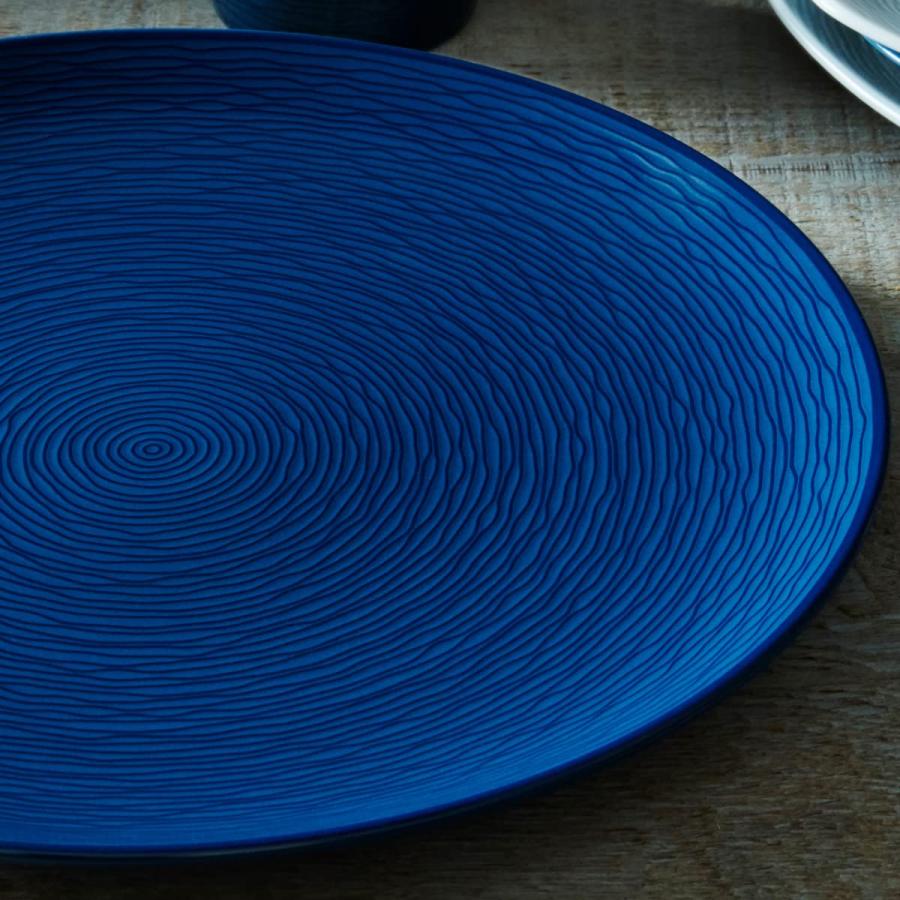 並行輸入品】Noritake NoN Swirl Dinner Plate, Coupe, 11