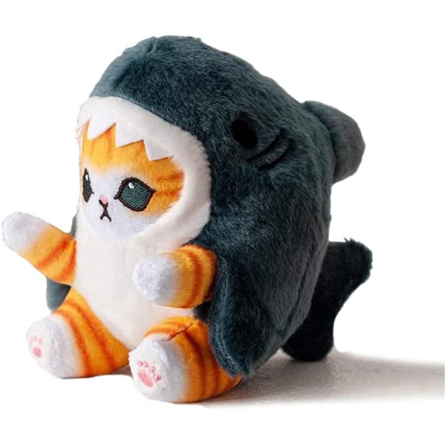 並行輸入品】LKMYHY 7インチ かわいいサメの猫 ぬいぐるみ エビフライ