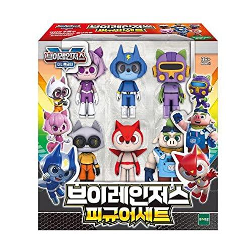 【並行輸入品】ジェネリックミニフォース ミニフォース Vレンジャーシリーズ フィギュアセット アクショントイ 韓国 Ver G〓neric Miの画像