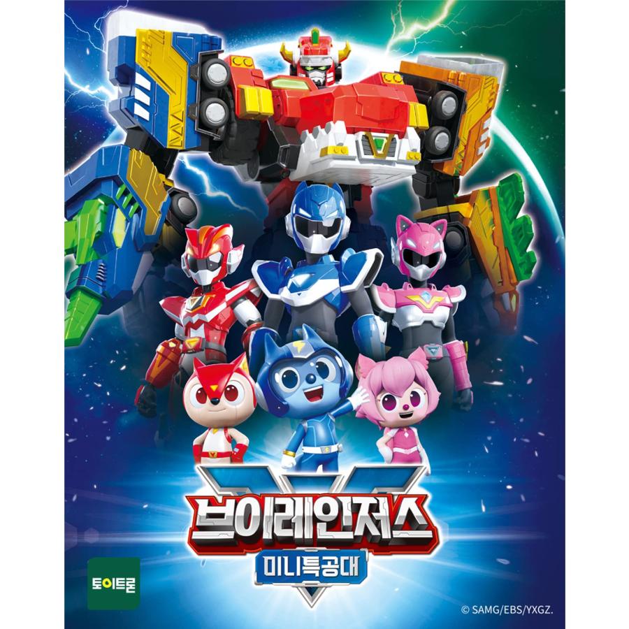 【並行輸入品】ジェネリックミニフォース ミニフォース Vレンジャーシリーズ フィギュアセット アクショントイ 韓国 Ver G〓neric Miの画像