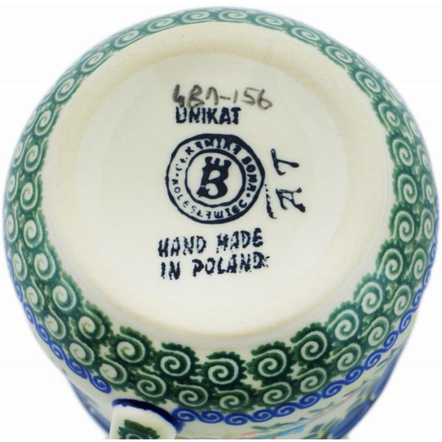 Authentic Polish Pottery Mug 13 oz Signature UNIKAT in Ring Of F 並行輸入品｜allinone-d｜10