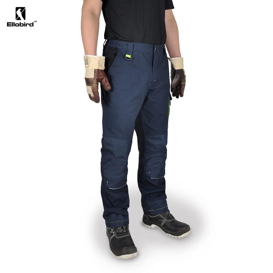【並行輸入品】Ellobird Men's Cargo Construction Flex Work Pant for Men Double_3