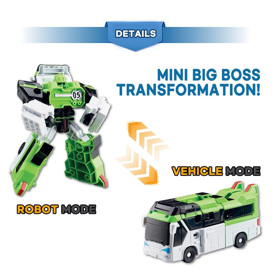 トボットV ビッグボス 並行輸入品】G〓neric トボットV ミニビッグボス 変身ロボット