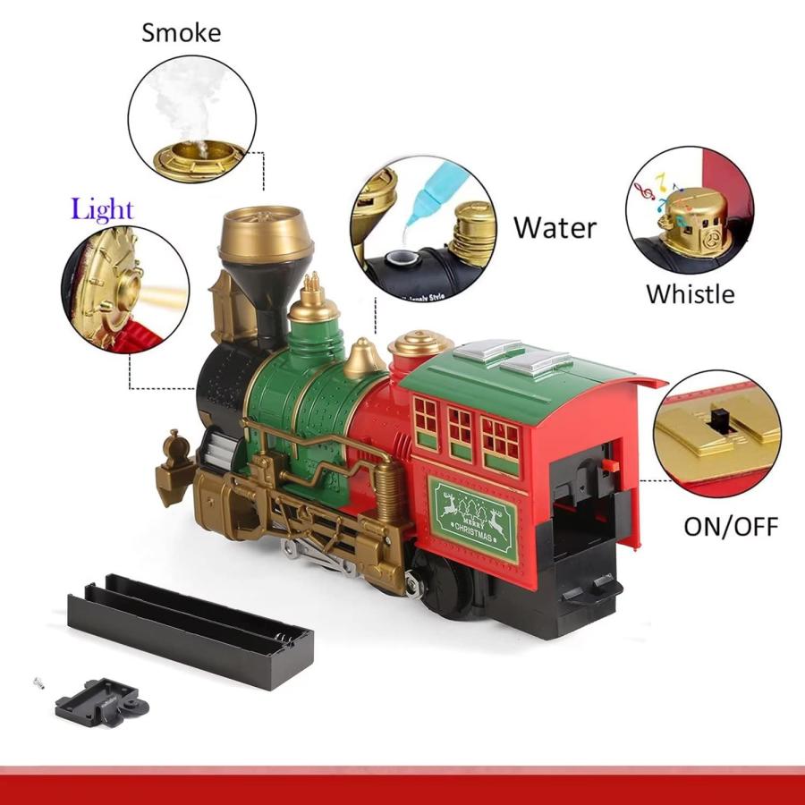 クリスマス トレインセット おもちゃ クリスマスツリー 鉄道列車 クリスマス トレインセット おもちゃ クリスマスツリー 鉄道列車