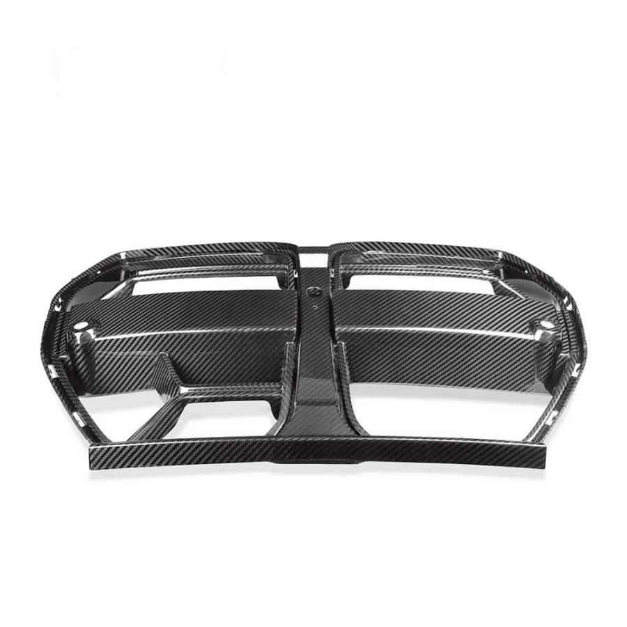  G80/G82 M3/M4 カーボンファイバールック　フロントグリル BMW M3,g80,m4,g82,2021-2023 csl用のフロントバンパー,レーシング
