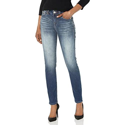 【並行輸入品】True Religion レディース Jennie Mr Skinny ビッグT, マウンテンブルーバード, 30 Regulaの画像