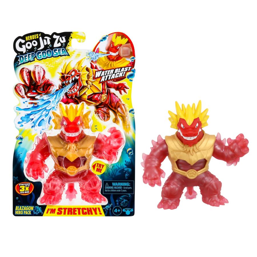 並行輸入品】Heroes of Goo Jit Zu Deep Sea Blazagon Hero Pack