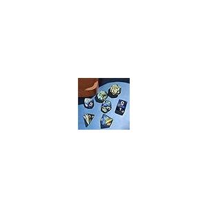 【並行輸入品】Gikfun 多面体ダイスセット (28個) ブラックポーチ付き 4つのコンプリートダブルカラーダイスセット DND RPGテーブ_8