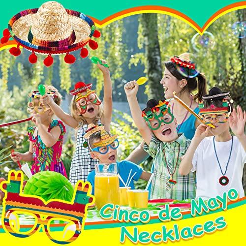 【並行輸入品】Jexine 48 Pcs Fiesta Party Favors Including 12 Mexican Sombrero_7