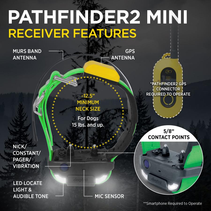 【並行輸入品】Dogtra PATHFINDER 2 MINI Additional Receiver Dog GPS Tracker e C