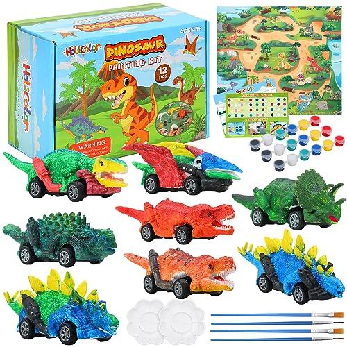 【並行輸入品】HOLICOLOR Arts and Crafts for Kids 4 8 Dinosaur Toys Painting Kiの画像