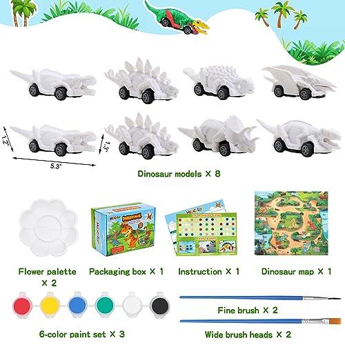 【並行輸入品】HOLICOLOR Arts and Crafts for Kids 4 8 Dinosaur Toys Painting Kiの画像