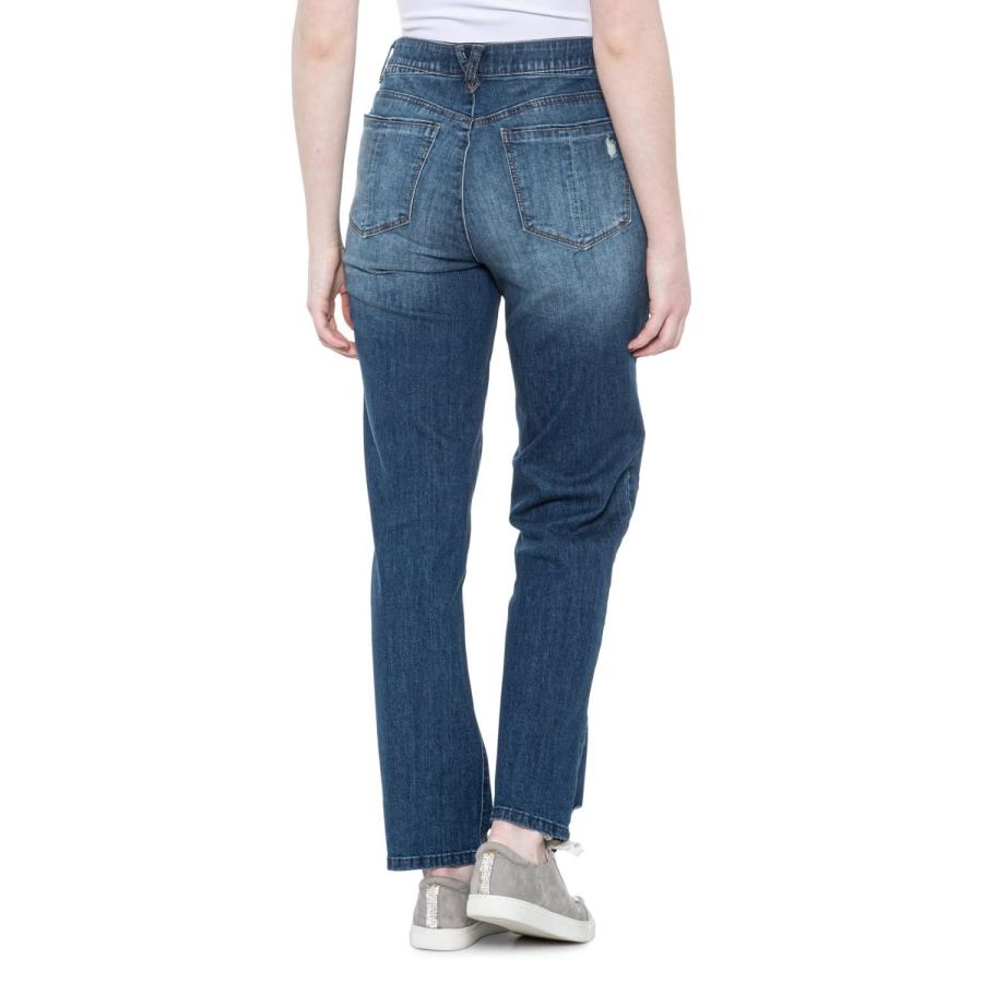 【並行輸入品】Democracy Womens Absolution Boyfriend Jeans， High Rise Cuffed Blu_3