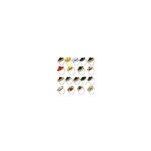 【並行輸入品】Sonarun 18 Pieces Mexican Sombrero Headbands Cinco De Mayo Hat Hの画像