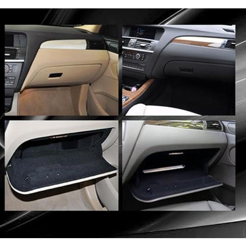 【並行輸入品】NLQR 51166839000 ブラック ダッシュグローブ ボックス ドアカバー 蓋 BMW X3 F25 F26 2011 2の画像