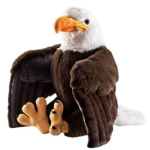 Bald Eagles フィギュリン 親子 ヒナ 並行輸入品】Wild Republic Artist Collection, Bald Eagle, Gift for