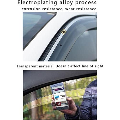 【並行輸入品】サイドウィンドウレインカバー,に適合する Benz GL Class X166 2013 2016 カー ウインドディフレクター |  | 04