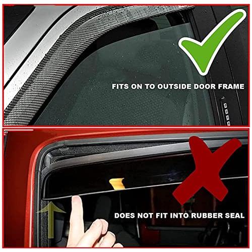 【並行輸入品】サイドウィンドウレインカバー,に適合する Benz GL Class X166 2013 2016 カー ウインドディフレクター |  | 07