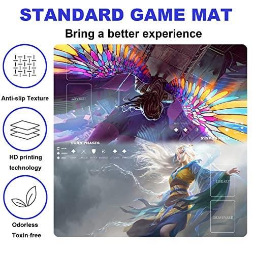 並行輸入品】sabermaster MTG プレイマット 遊戯王 サイズ