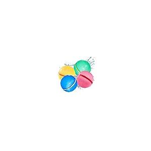 【並行輸入品】KOKODI 再利用可能な水風船 子供用 セルフシールスプラッシュウォーターボール 詰め替え可能 クイックフィルプールおもちゃ 子の画像