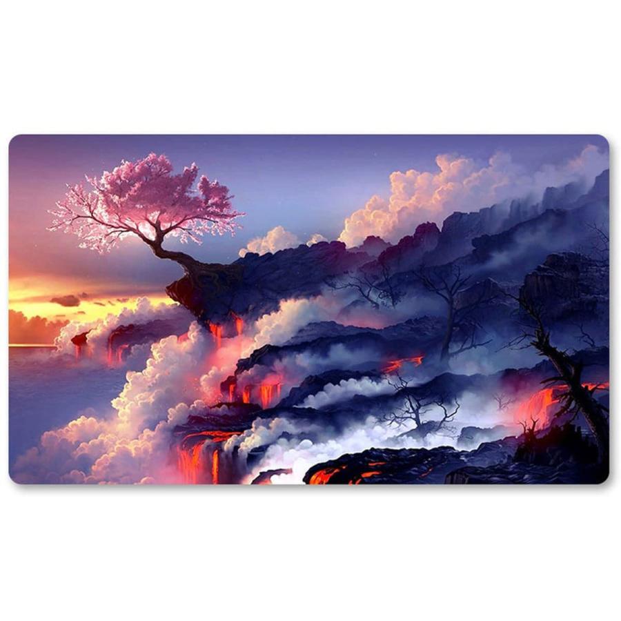 Pink Tree ボードゲーム MTG プレイマット サイズ 60 x 35cm マウス 