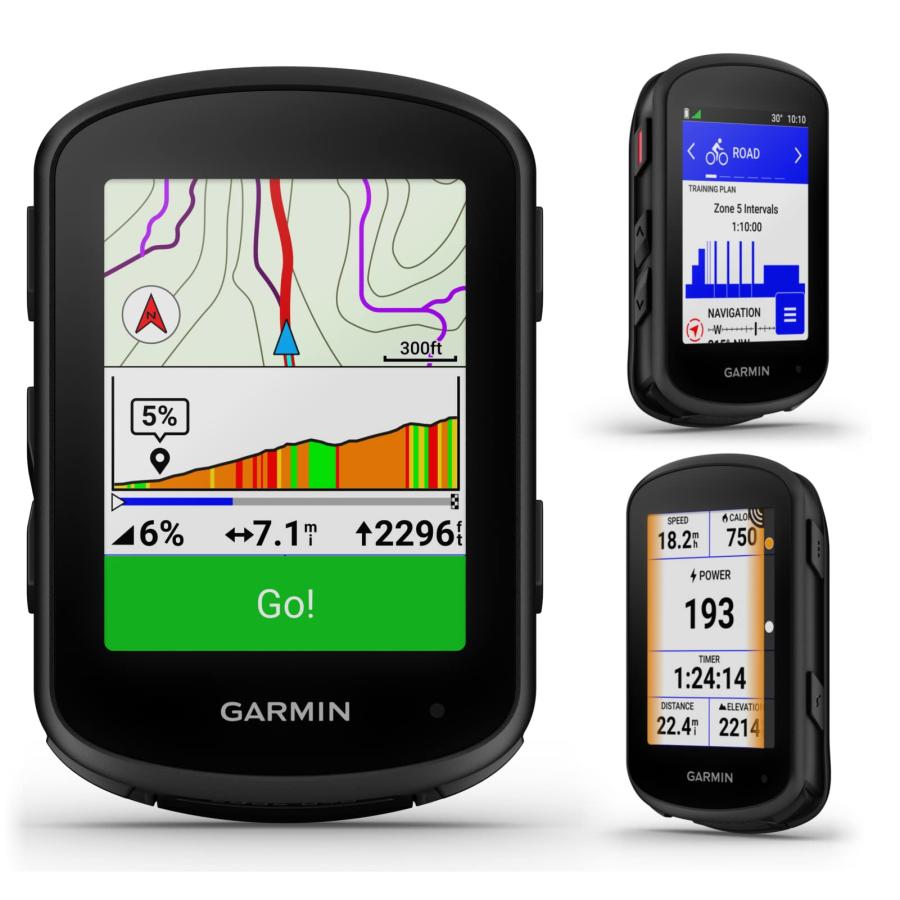 GARMIN EDGE 840 BUNDLE GPSサイクルコンピューター 並行輸入品】Wearable4U Garmin Edge 840 Solar GPS Cycling