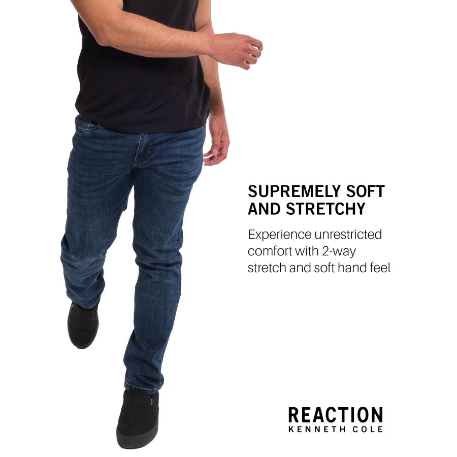 Kenneth Cole REACTION Mens Jeans Slim Fit   2 Way Stretch Denim  並行輸入品｜allinone-d｜07