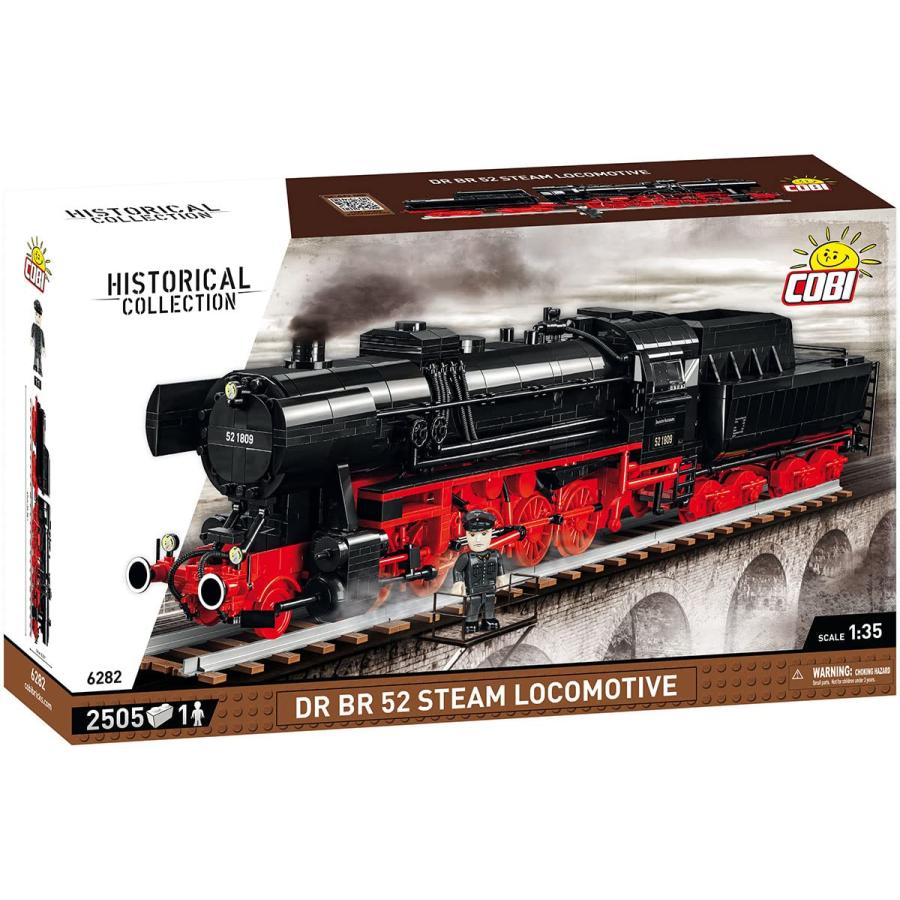 並行輸入品】Cobi Trains #6282 ドイツ国鉄52形蒸気機関車 (ドイツ) 1