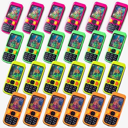 【並行輸入品】ハンドヘルドウォーターゲーム (24ピース) ウォーターリングゲーム ハンドヘルド キッズギフト キッズウォーターゲーム ハンドヘ_1