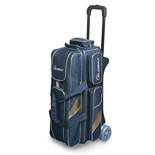 900 Global Deluxe 3ボールローラーボウリングバッグ ブルー 900 Global Deluxe 3ボールローラーボウリングバッグ ブルー