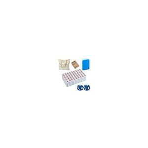 麻雀 yaojiejinjing 並行輸入品】YINIUREN 麻雀セット Lサイズ 1.6インチ 144 麻雀タイル
