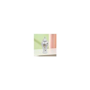 【並行輸入品】MagiDeal White and Aureate Ginger Jar Ceramic Flower Vase with 3_8