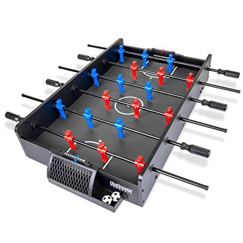 【並行輸入品】GoSports 32インチ 卓上サッカーゲームセット オークまたはブラック GoSports 32 Inch Tabletop_1