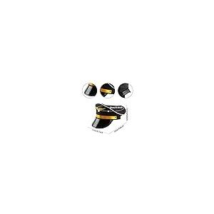 【並行輸入品】SGBETTER 8 Pack Adjustable Pilot Hats Airplane Captain Hat Costu_5