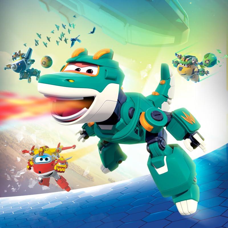 並行輸入品】Super Wings Dinosaur Toys Tino, Season 6 New Character