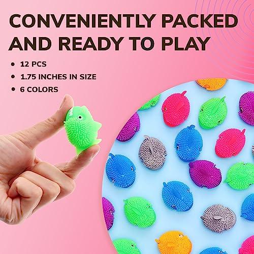 【並行輸入品】Mini Shark Toy   Pack of 24   1.75 inch Puffer Toy   Stress Reliの画像