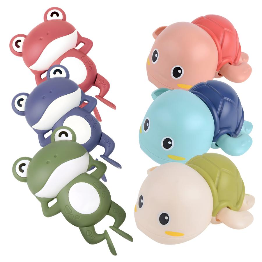 並行輸入品】HawaStar かわいい水泳亀とカエルのお風呂の