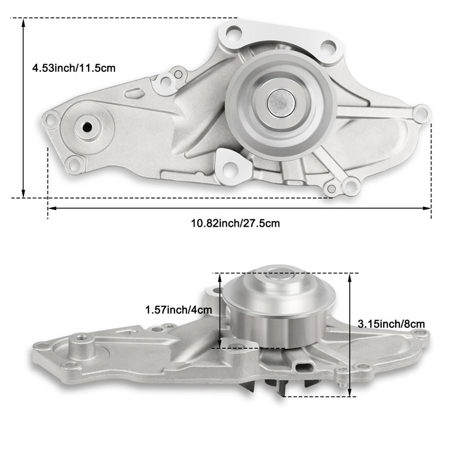 【並行輸入品】YXGOOD タイミングベルトキット ウォーターポンプ付き 2003 2018 ホンダ アコード パイロット オデッセイ リッジラ |  | 09
