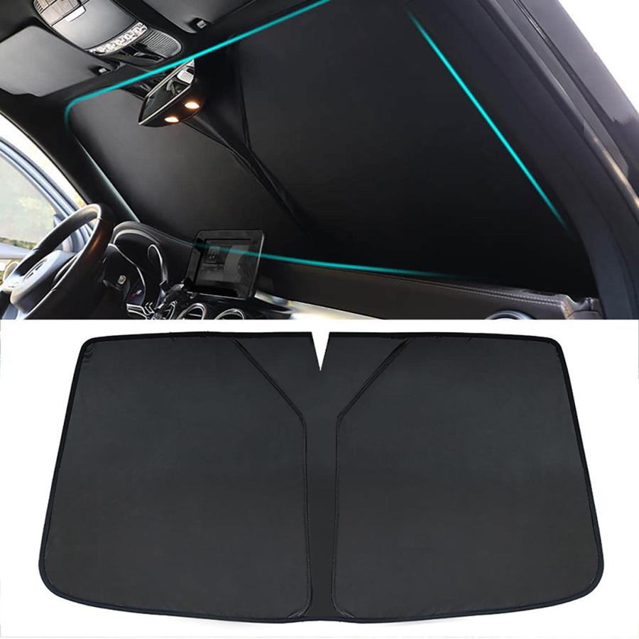 【並行輸入品】メルセデスベンツ A クラス W177 ハッチバック 2019 2021、カーフロントガラスサンシェード、折りたたみ式フロントガラ | 