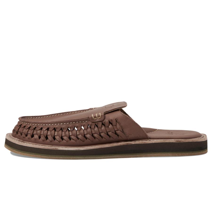 【並行輸入品】Sanuk Me Huarache ブラウン 12 D (M), ブラウン, 12 Sanuk Me Huarache Brown | 