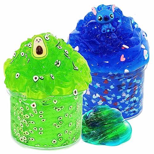 クランチスライム 並行輸入品】Glimmer Slime (グリマースライム) 2個パック グレート