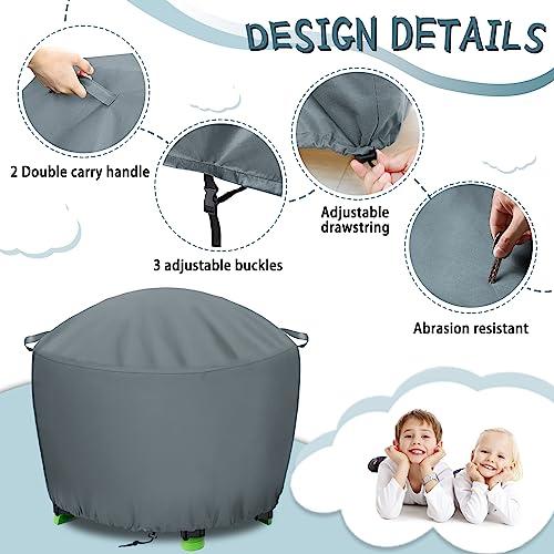 【並行輸入品】TORUTA Kids Water Table Cover 34in Round Waterpark Play Table Coの画像