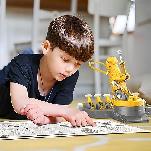 【並行輸入品】ステムトイ ハイドロボットアームキット ロボットアーム エンジニアリングキット ロボットキット 子供用サイエンスキット ステムプロ_7