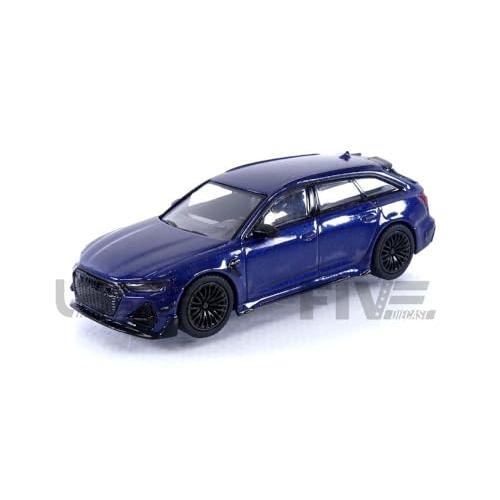 【並行輸入品】TrueScale Miniatures MINI GT 1/64 アウディ ABT RS6 R ナバーラブルーメタリック 左ハンの画像