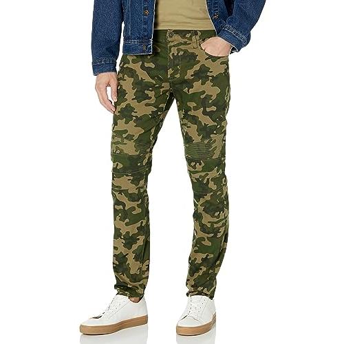 【並行輸入品】Hudson Jeans Men's Ethan Biker Skinny, Deep Soul Camo, 38 |  | 01