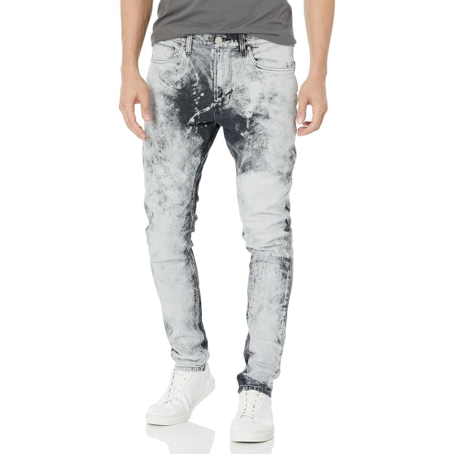 【並行輸入品】Hudson Jeans Men's Zack Skinny, Bleach Black, 42 | 