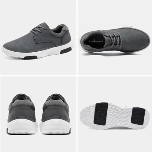 【並行輸入品】OrthoComfoot Men's Orthopedic Dress Oxford for Plantar Fasciitisの画像